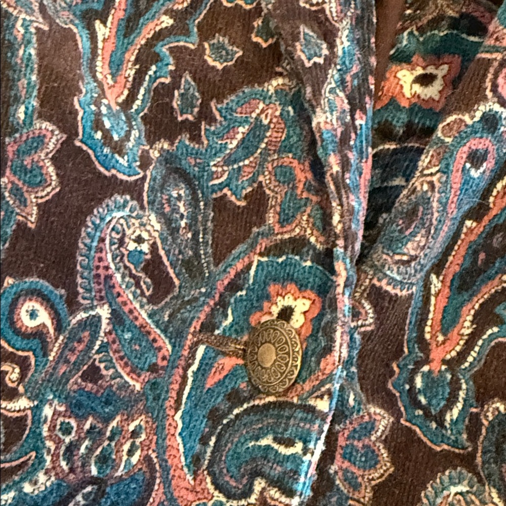 Copper Key Paisley Blazer - Picture 6 of 6